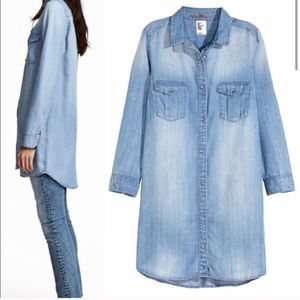 Women’s H&M light chambray tunic
